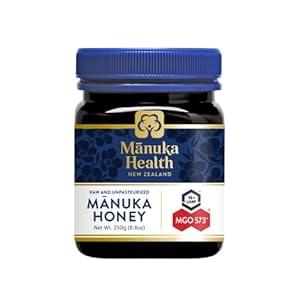 Manuka Health UMF 16+/MGO 573+ Manuka Honey (250g/8.8oz), Superfood, Authentic Raw Honey from New Zealand